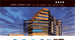 Desktop Screenshot of hoolcourylaw.com